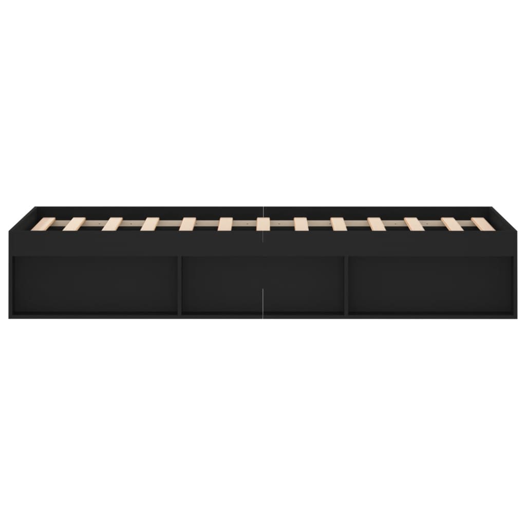 Sengeramme svart 120x200 cm