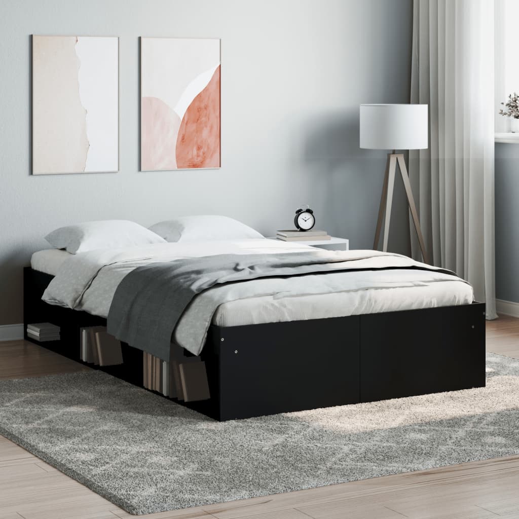 Sengeramme svart 120x200 cm