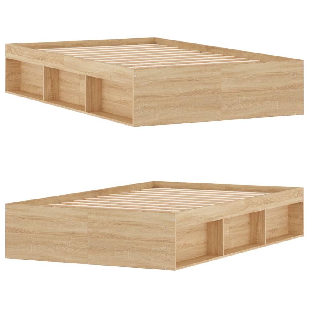 Sengeramme sonoma eik 120x200 cm
