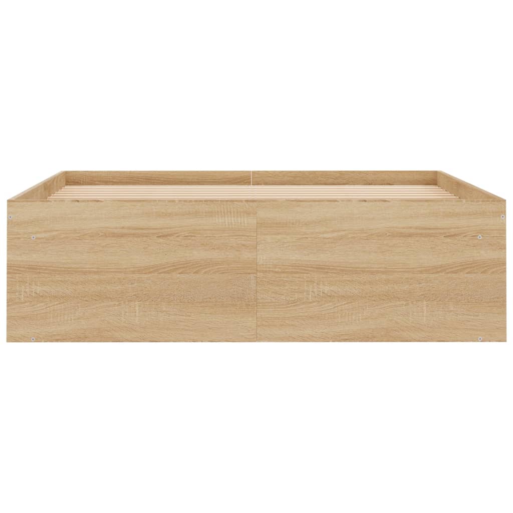 Sengeramme sonoma eik 120x200 cm