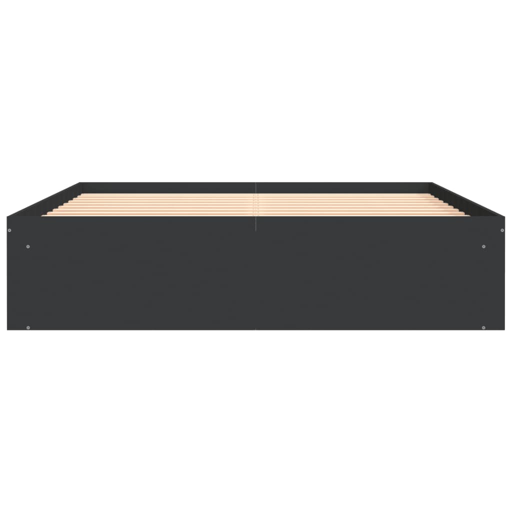 Sengeramme svart 140x200 cm