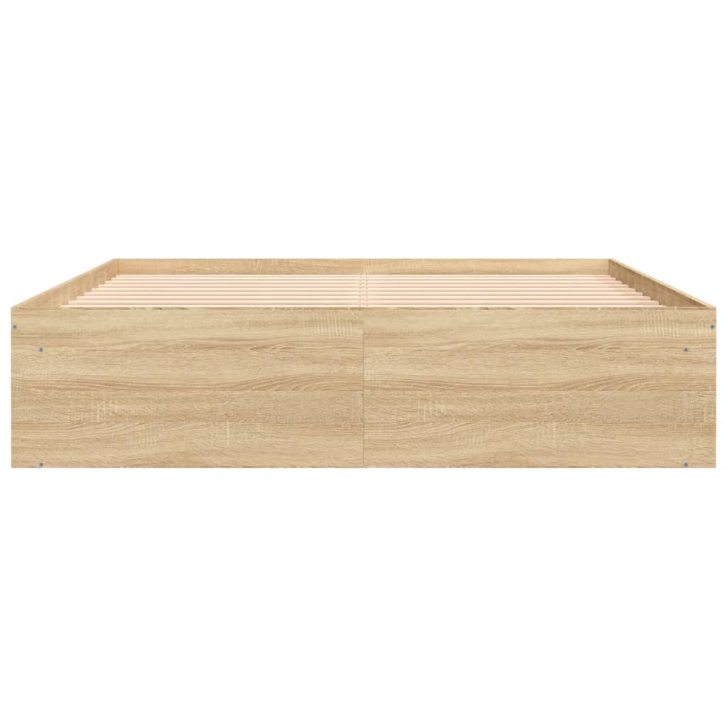 Sengeramme sonoma eik 160x200 cm