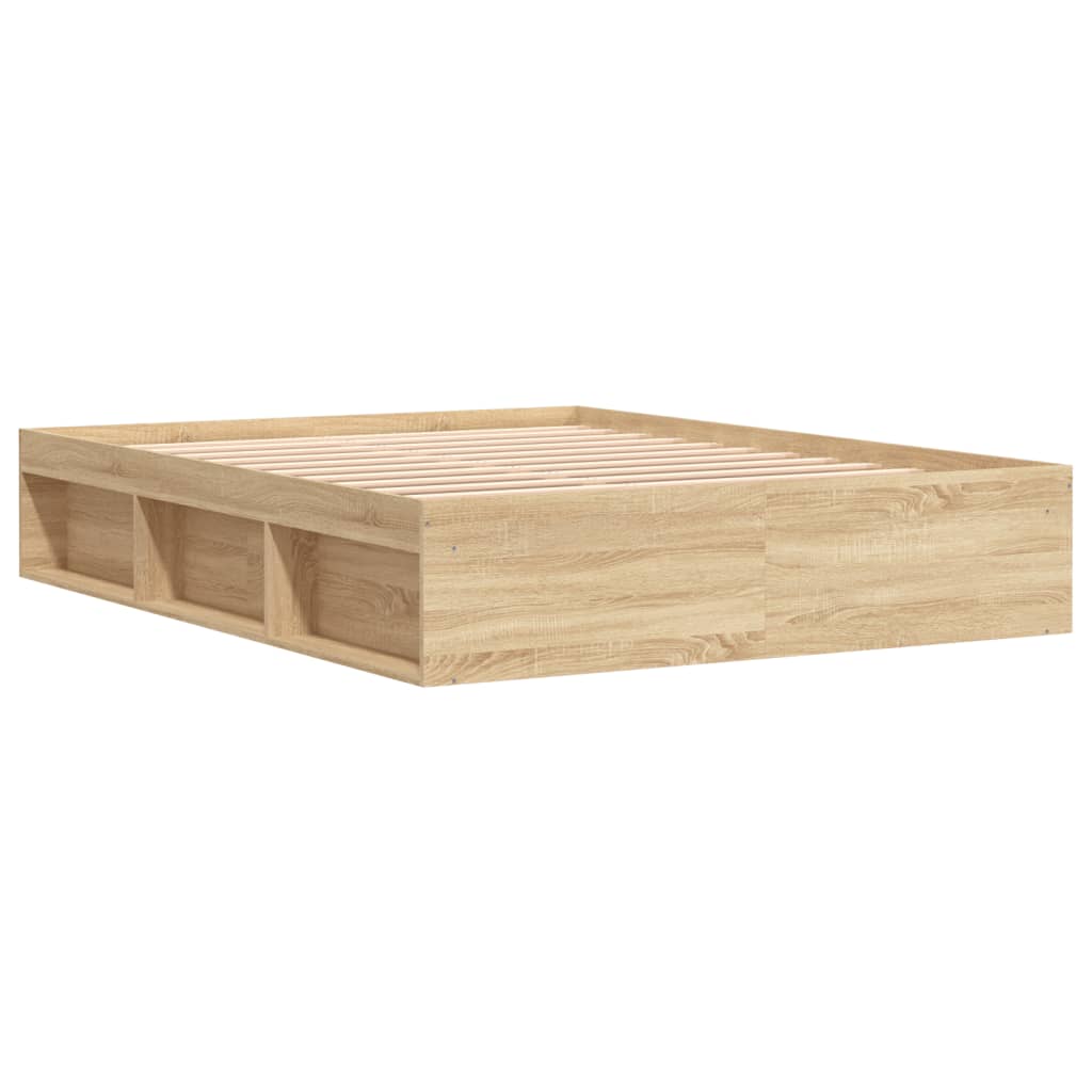 Sengeramme sonoma eik 160x200 cm