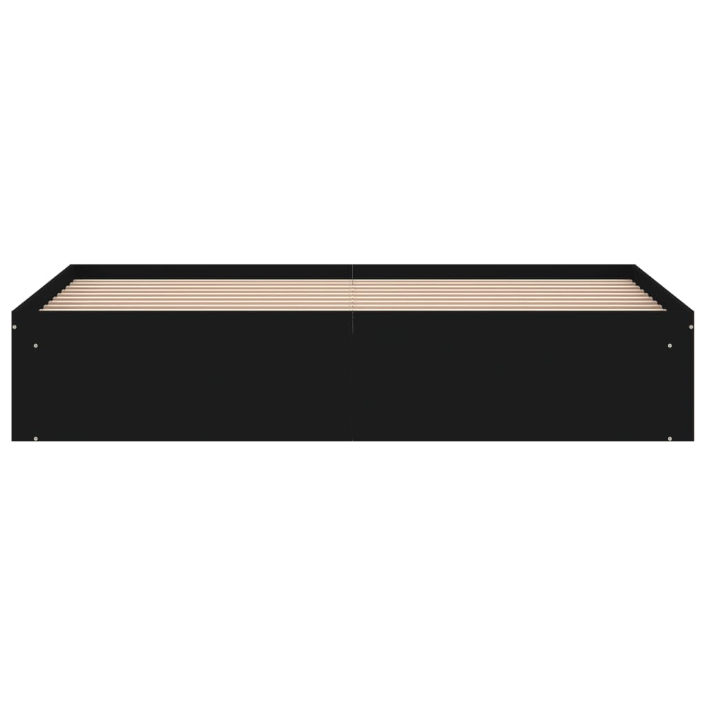 Sengeramme svart 180x200 cm