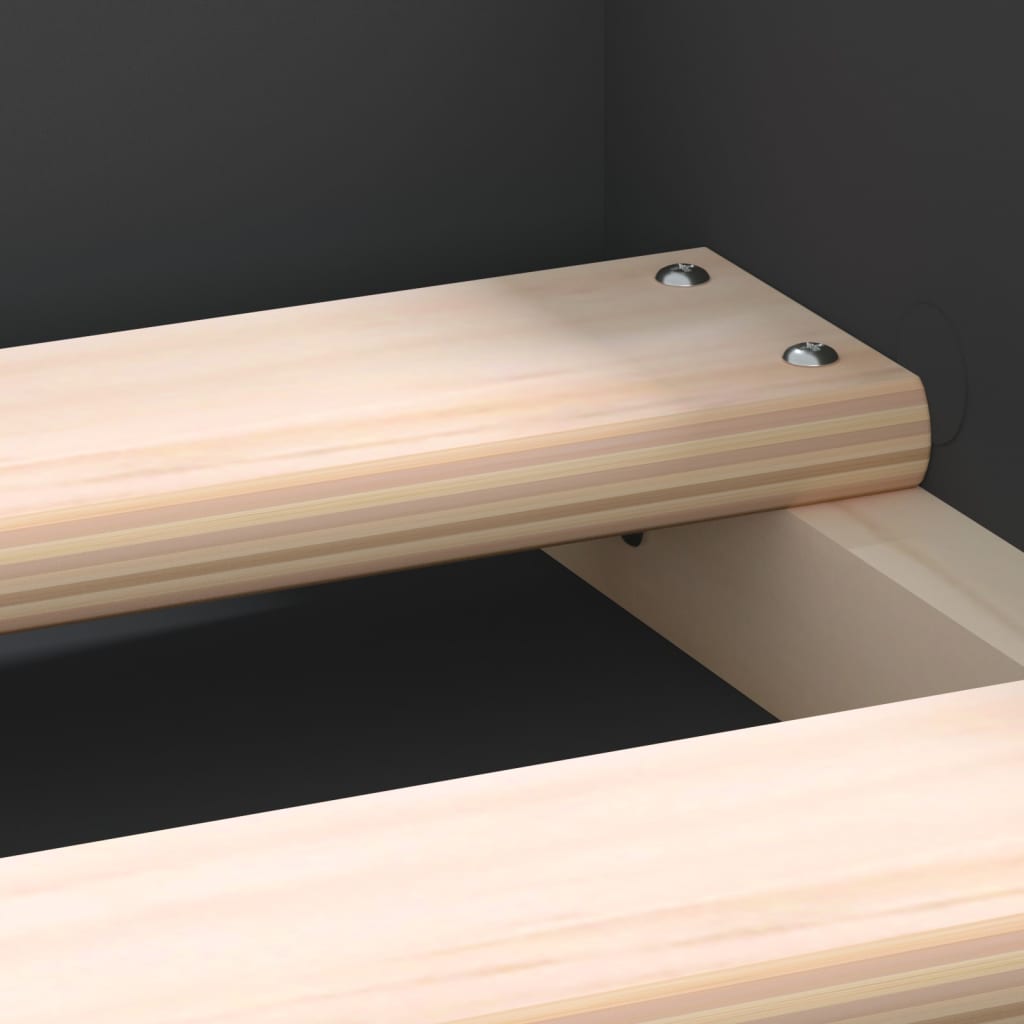 Sengeramme svart 180x200 cm