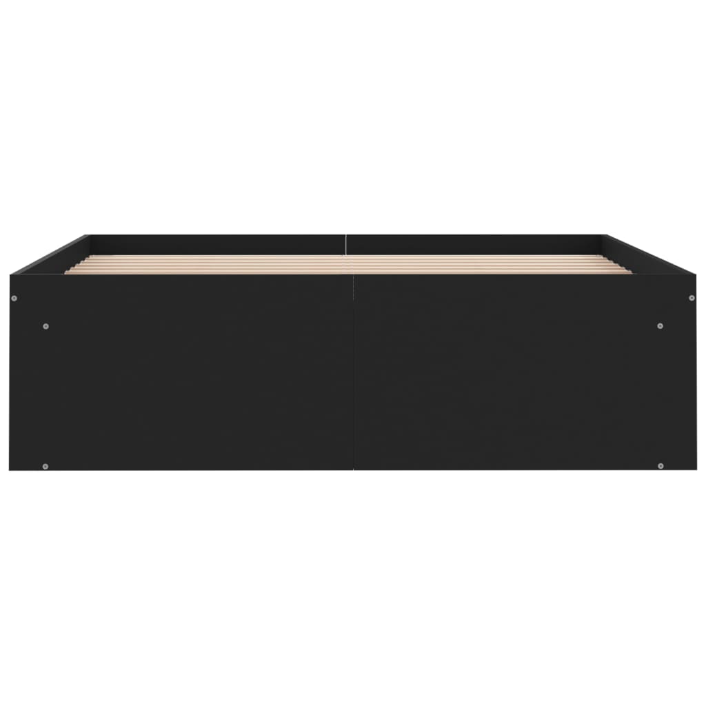 Sengeramme svart 120x190 cm