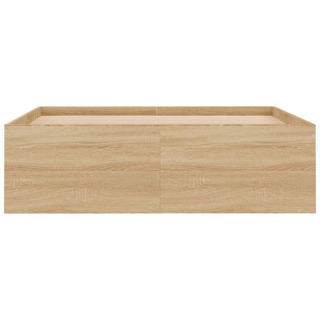 Sengeramme sonoma eik 120x190 cm