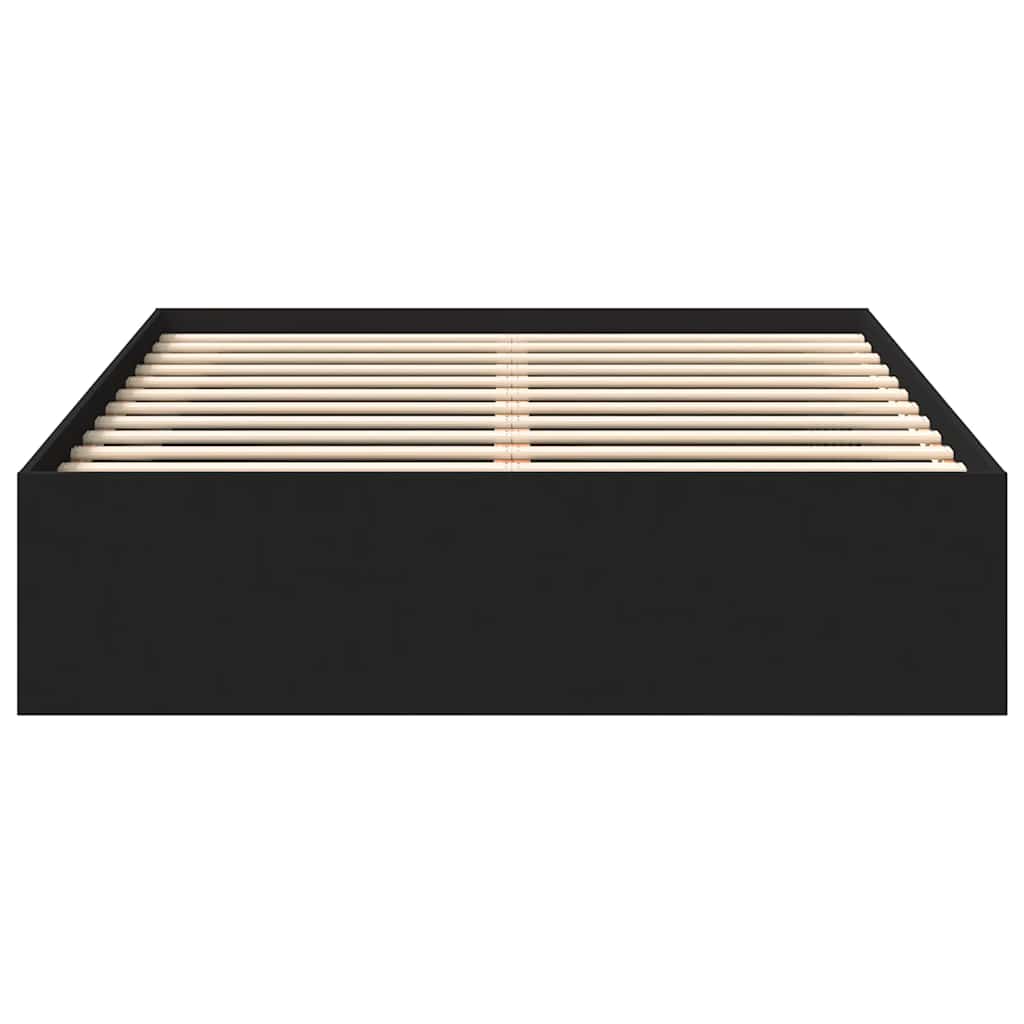 Sengeramme svart 140x190 cm