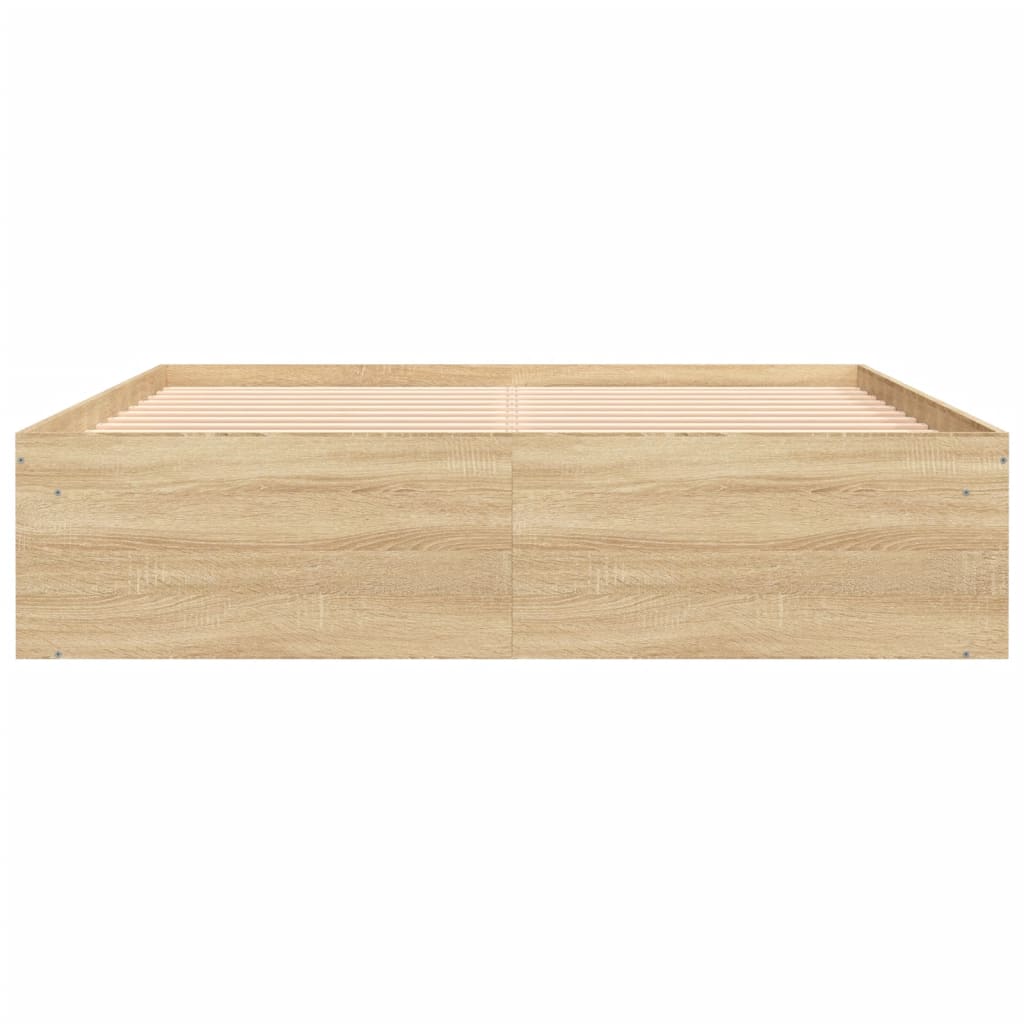 Sengeramme sonoma eik 140x190 cm