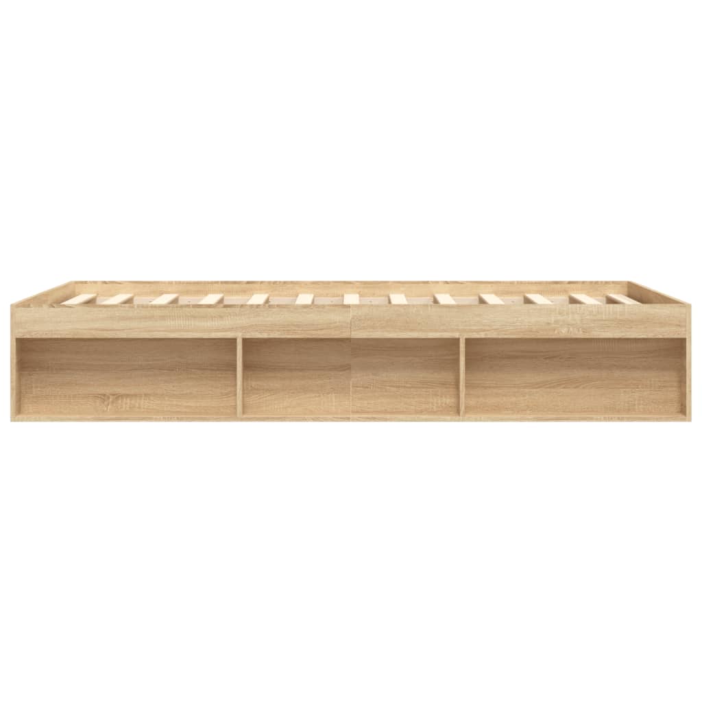 Sengeramme sonoma eik 140x190 cm