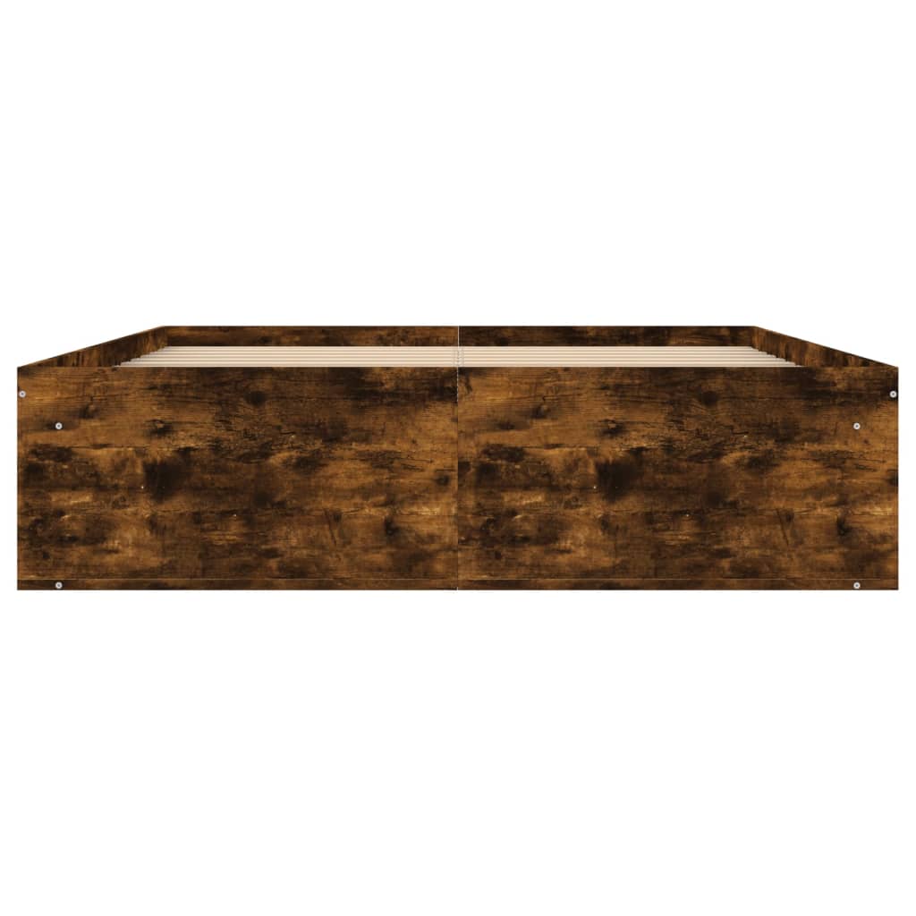 Sengeramme røkt eik 135x190 cm