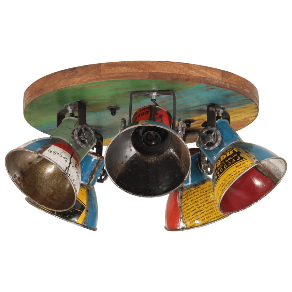 Skrivebordslampe 25 W flerfarget 50x50x25 cm E27