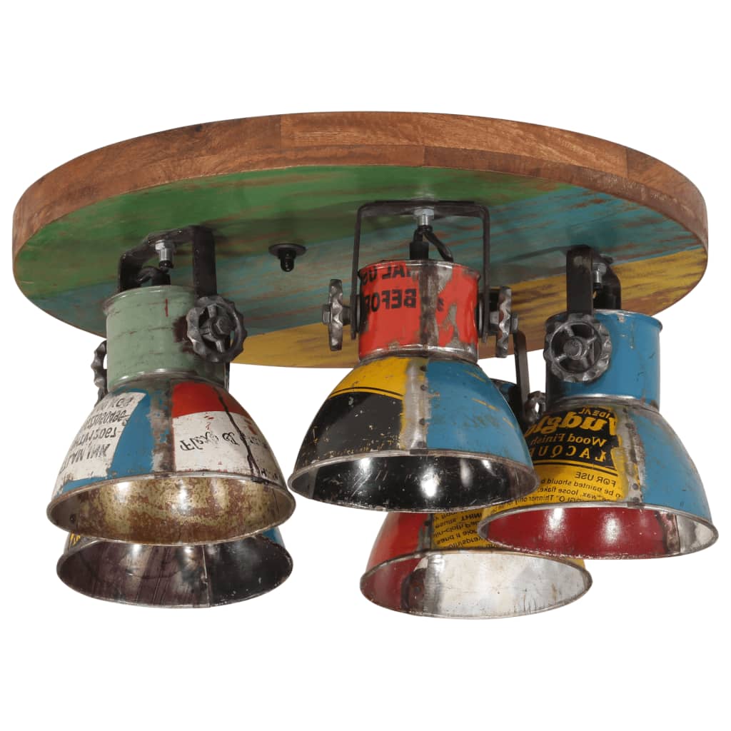 Skrivebordslampe 25 W flerfarget 50x50x25 cm E27