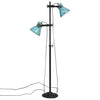 Vegglampe 25 W denimblå 25x25x90/140 cm E27