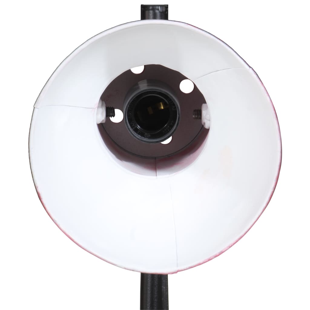 Vegglampe 25 W mørkerød 25x25x90/140 cm E27