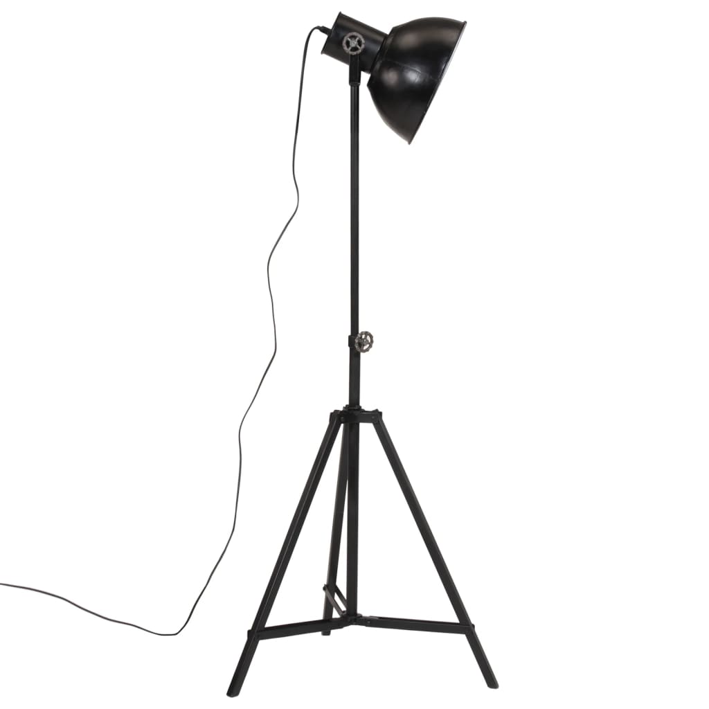 Gulvlampe 25 W svart 61x61x90/150 cm E27