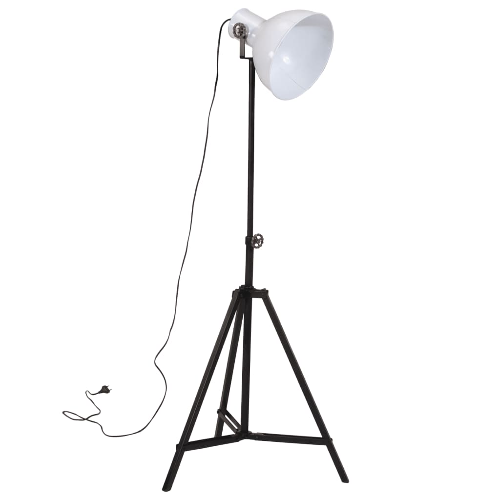 Gulvlampe 25 W hvit 61x61x90/150 cm E27