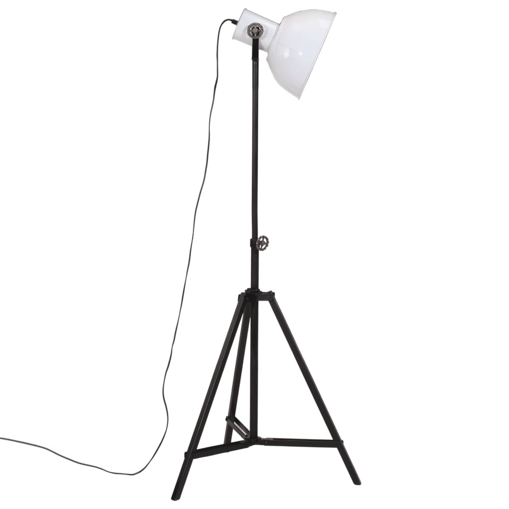 Gulvlampe 25 W hvit 61x61x90/150 cm E27