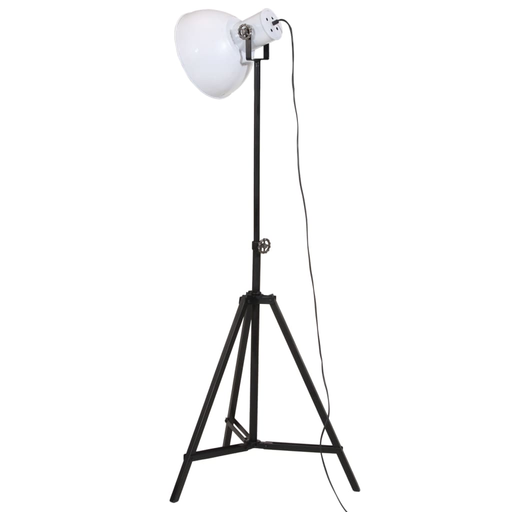 Gulvlampe 25 W hvit 61x61x90/150 cm E27