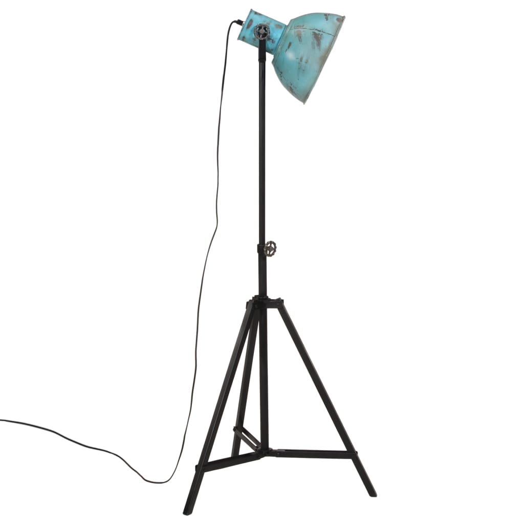 Gulvlampe 25 W denimblå 61x61x90/150 cm E27