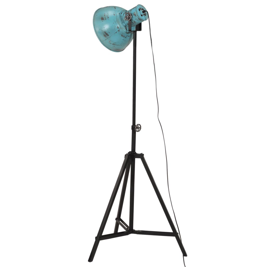 Gulvlampe 25 W denimblå 61x61x90/150 cm E27