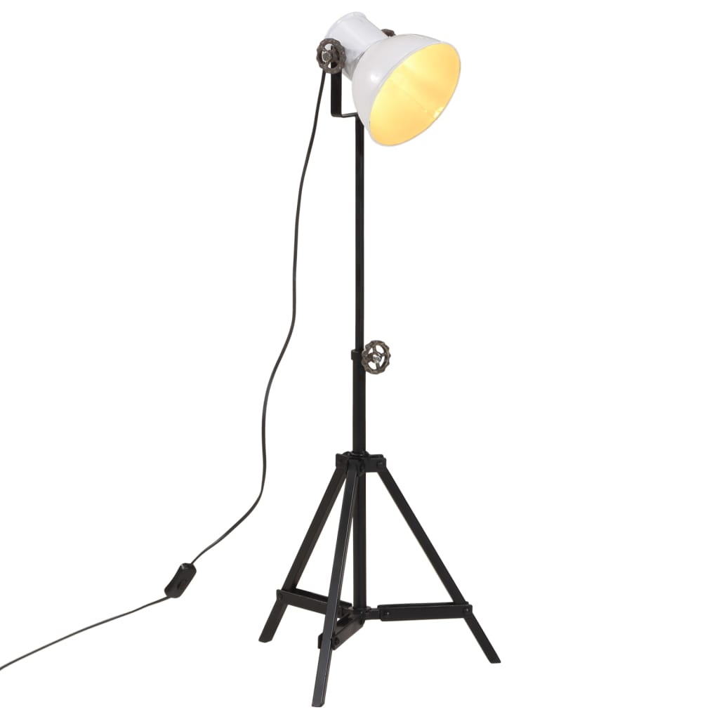 Gulvlampe 25 W hvit 35x35x65/95 cm E27