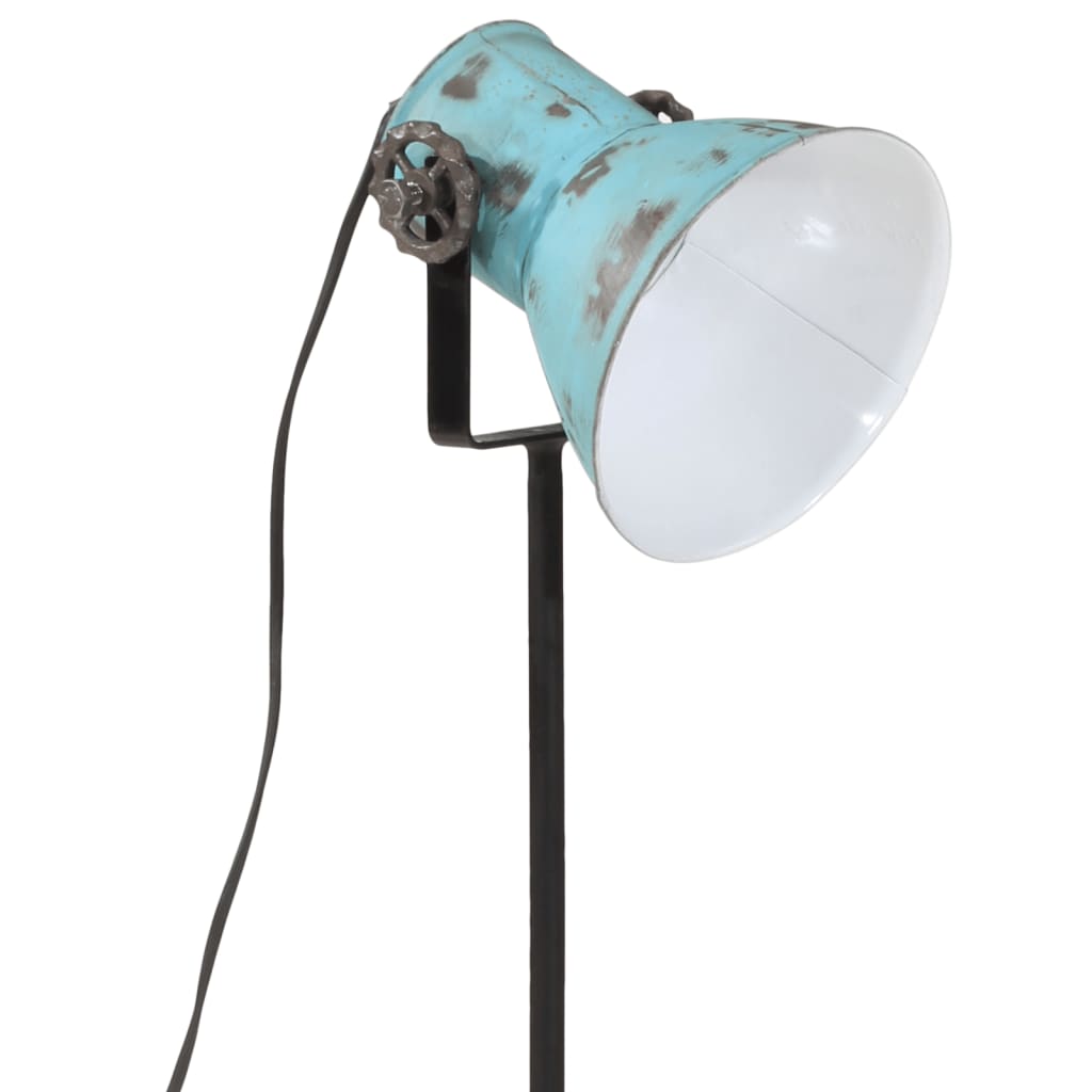 Gulvlampe 25 W denimblå 35x35x65/95 cm E27