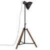 Gulvlampe 25 W svart 75x75x90-150 cm E27