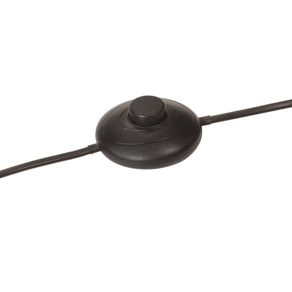 Gulvlampe 25 W svart 75x75x90-150 cm E27 vidaXL