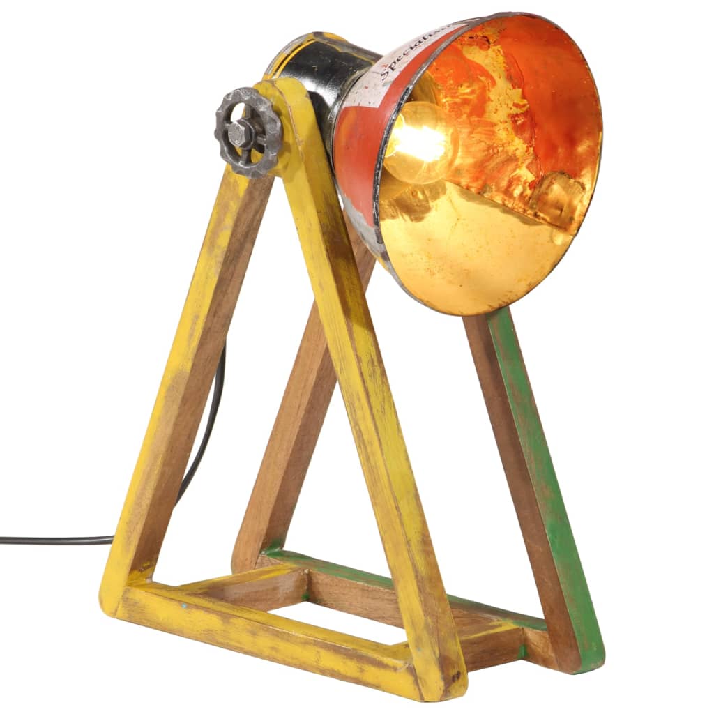 Skrivebordslampe 25 W flerfarget 30x17x40 cm E27