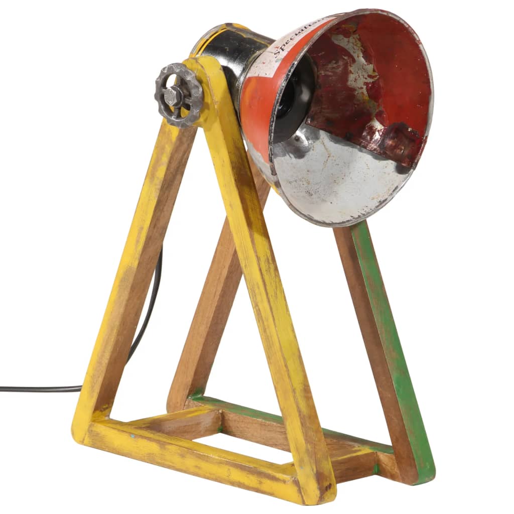 Skrivebordslampe 25 W flerfarget 30x17x40 cm E27