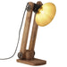 Skrivebordslampe 25 W svart 23x13x52 cm E27