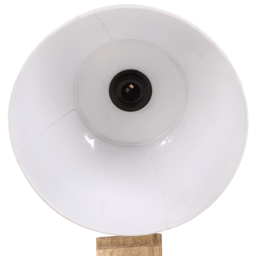Gulvlampe 25 W hvit 45x45x120 cm E27