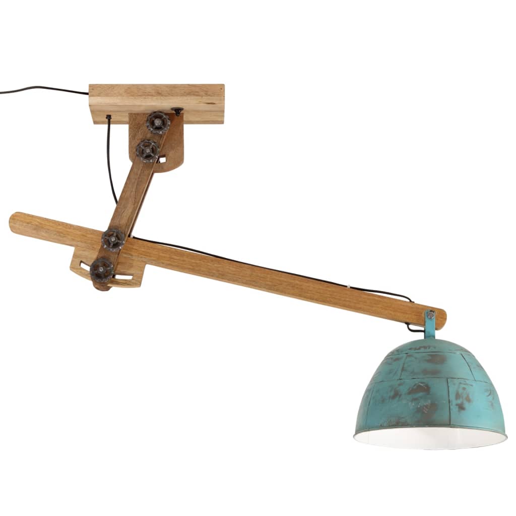 Taklampe 25 W denimblå 105x30x65-108 cm E27