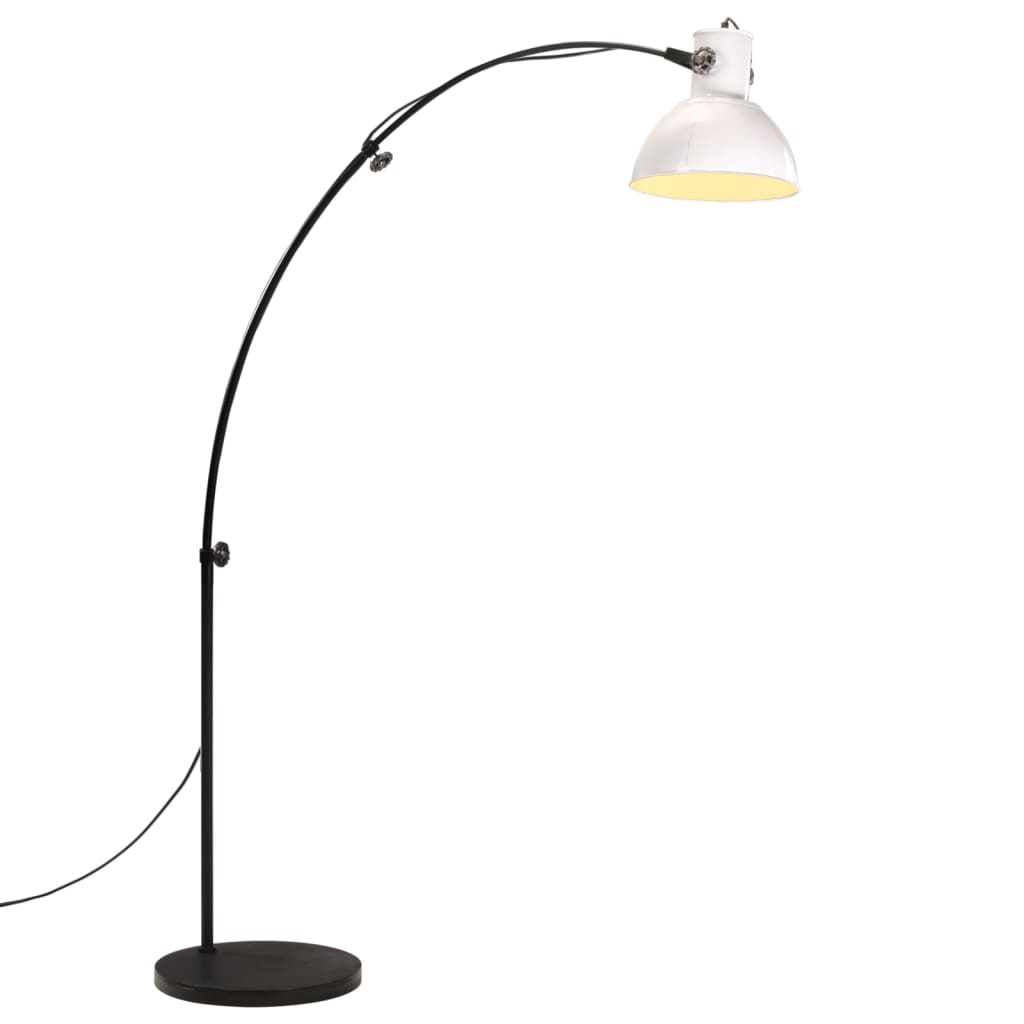 Gulvlampe 25 W hvit 150 cm E27