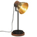 Skrivebordslampe 25 W antikk messing 17x17x50 cm E27