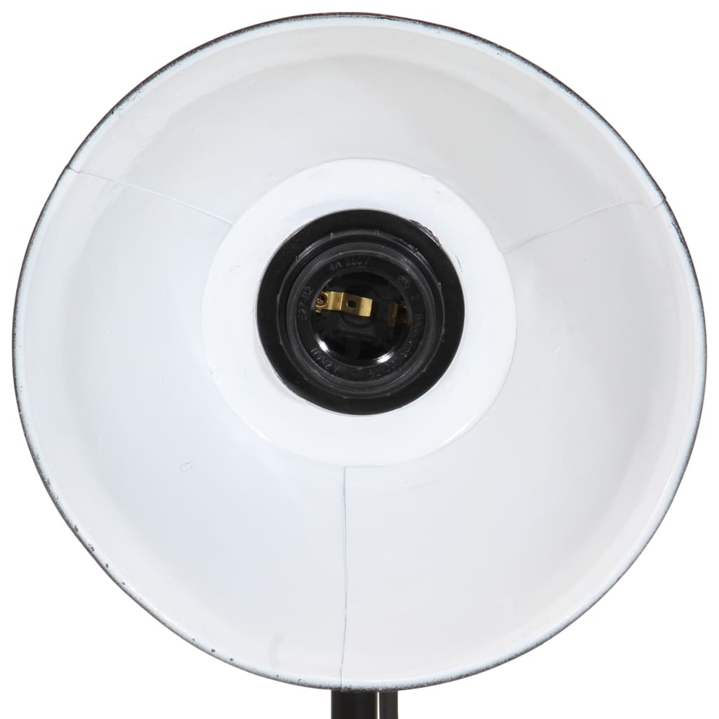 Skrivebordslampe 25 W svart 17x17x50 cm E27