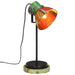 Skrivebordslampe 25 W flerfarget 17x17x50 cm E27