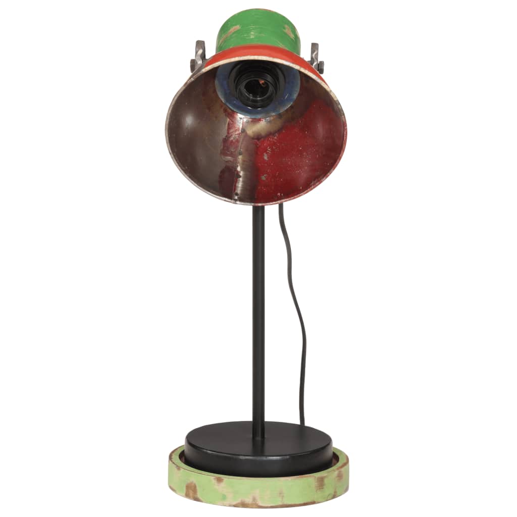 Skrivebordslampe 25 W flerfarget 17x17x50 cm E27