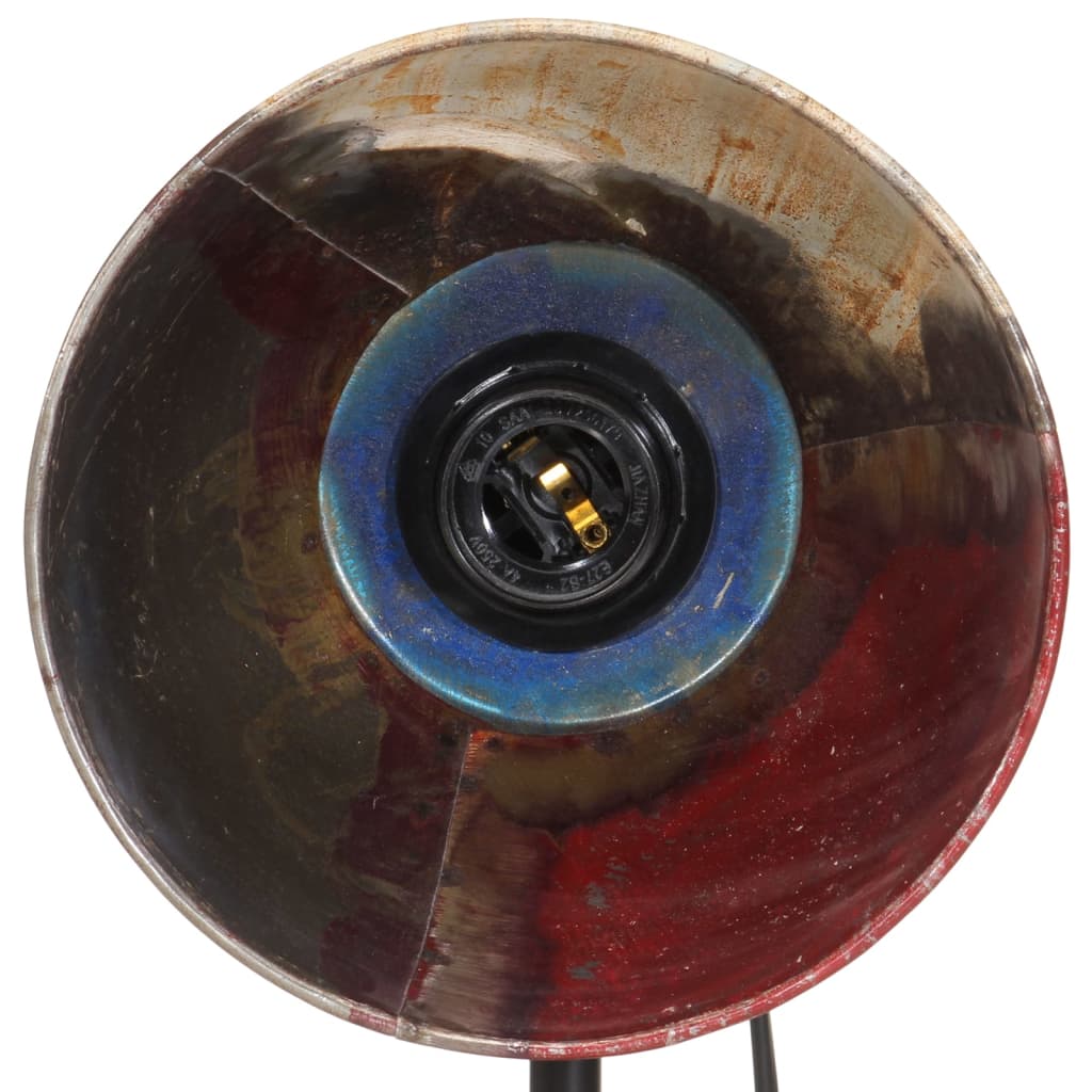 Skrivebordslampe 25 W flerfarget 17x17x50 cm E27