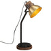 Skrivebordslampe 25 W antikk messing 17x17x60 cm E27