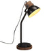 Skrivebordslampe 25 W svart 18x18x60 cm E27
