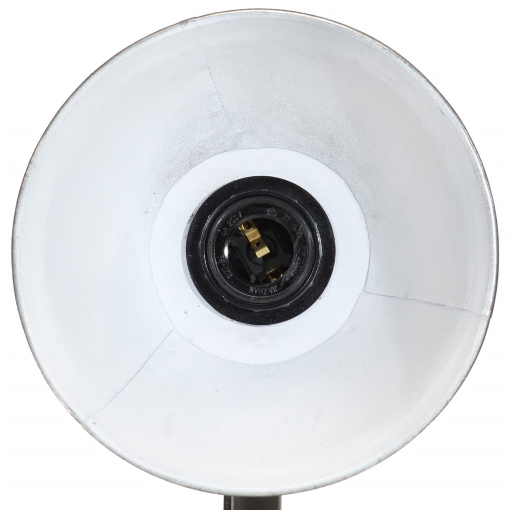 Skrivebordslampe 25 W svart 18x18x60 cm E27