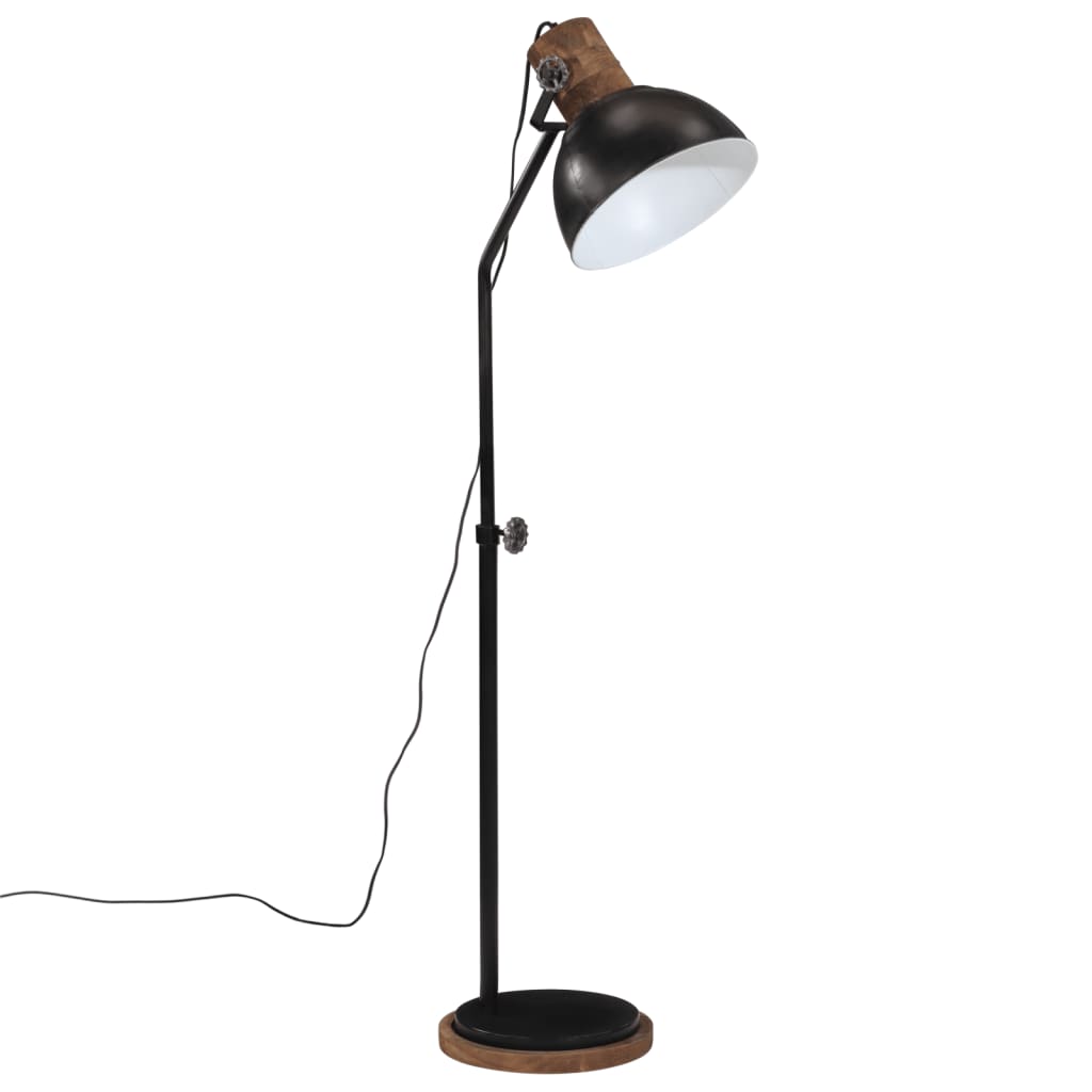 Gulvlampe 25 W svart 30x30x100-150 cm E27