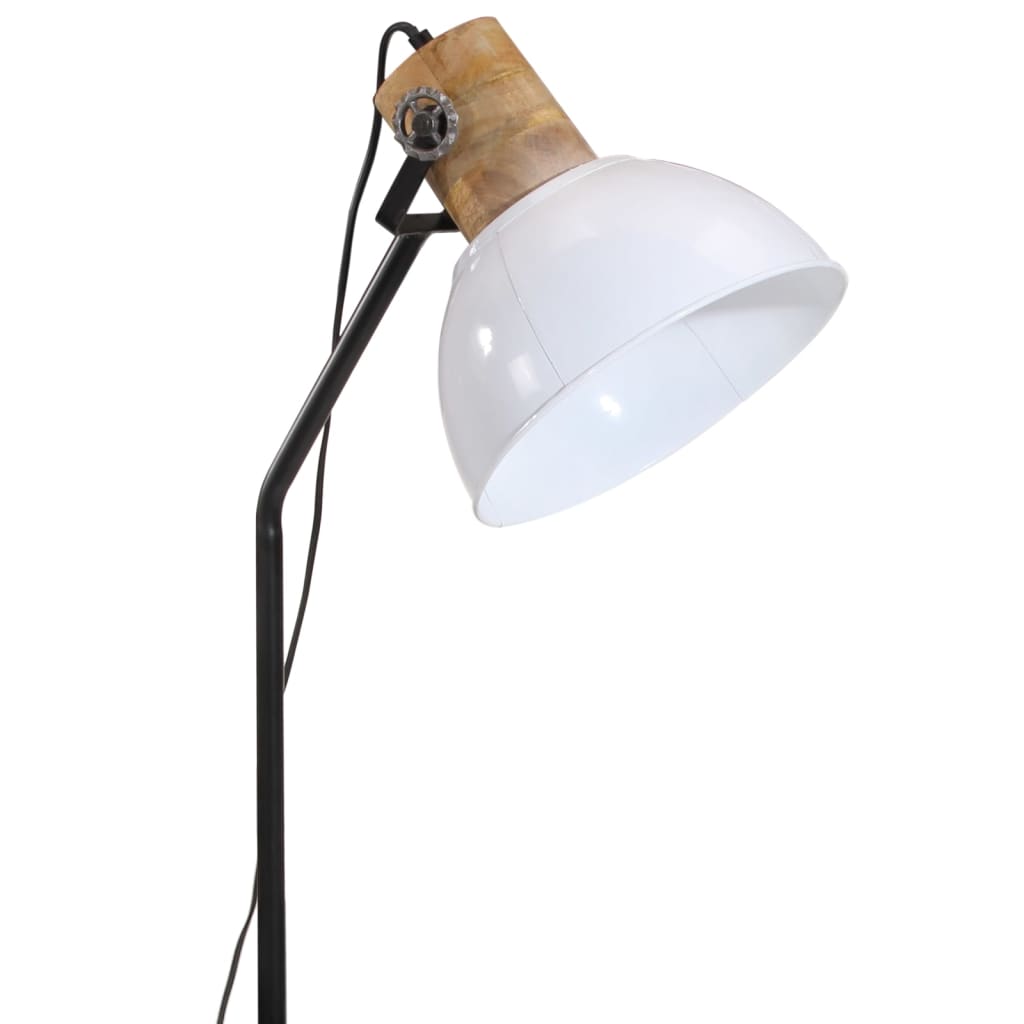 Gulvlampe 25 W hvit 30x30x100-150 cm E27