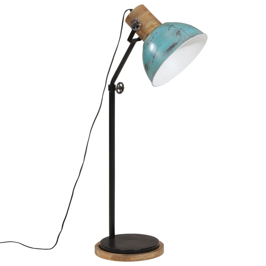 Gulvlampe 25 W denimblå 30x30x100-150 cm E27