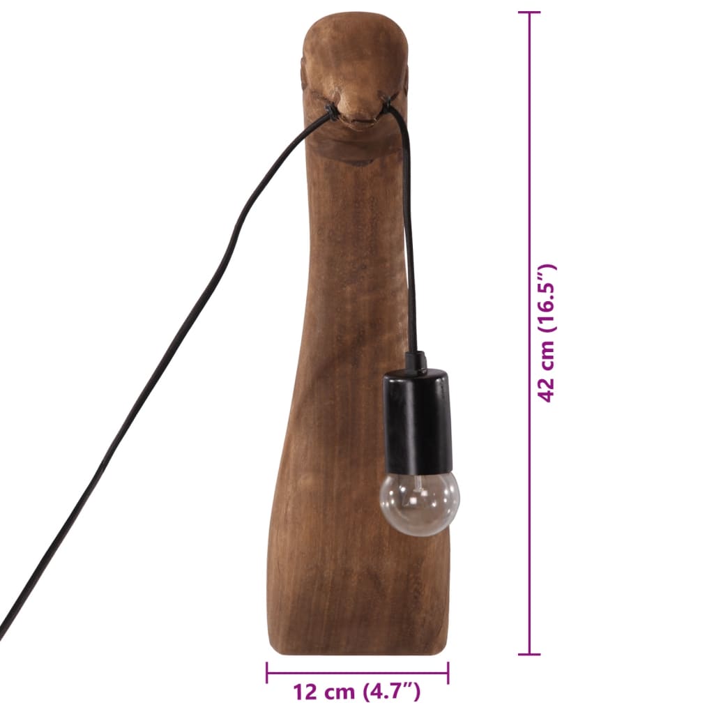 Vegglampe dyreformet 25 W 12x12x42 cm E27