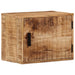 Vegghengt nattbord 40x30x25 cm heltre mango