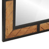Baderomsspeil 60x1x55 cm heltre akasie