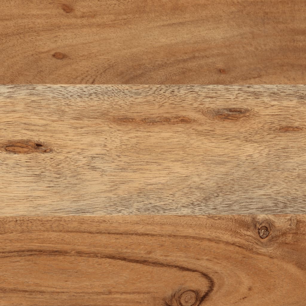 Putekasse 60x30x30 cm heltre akasie og jern